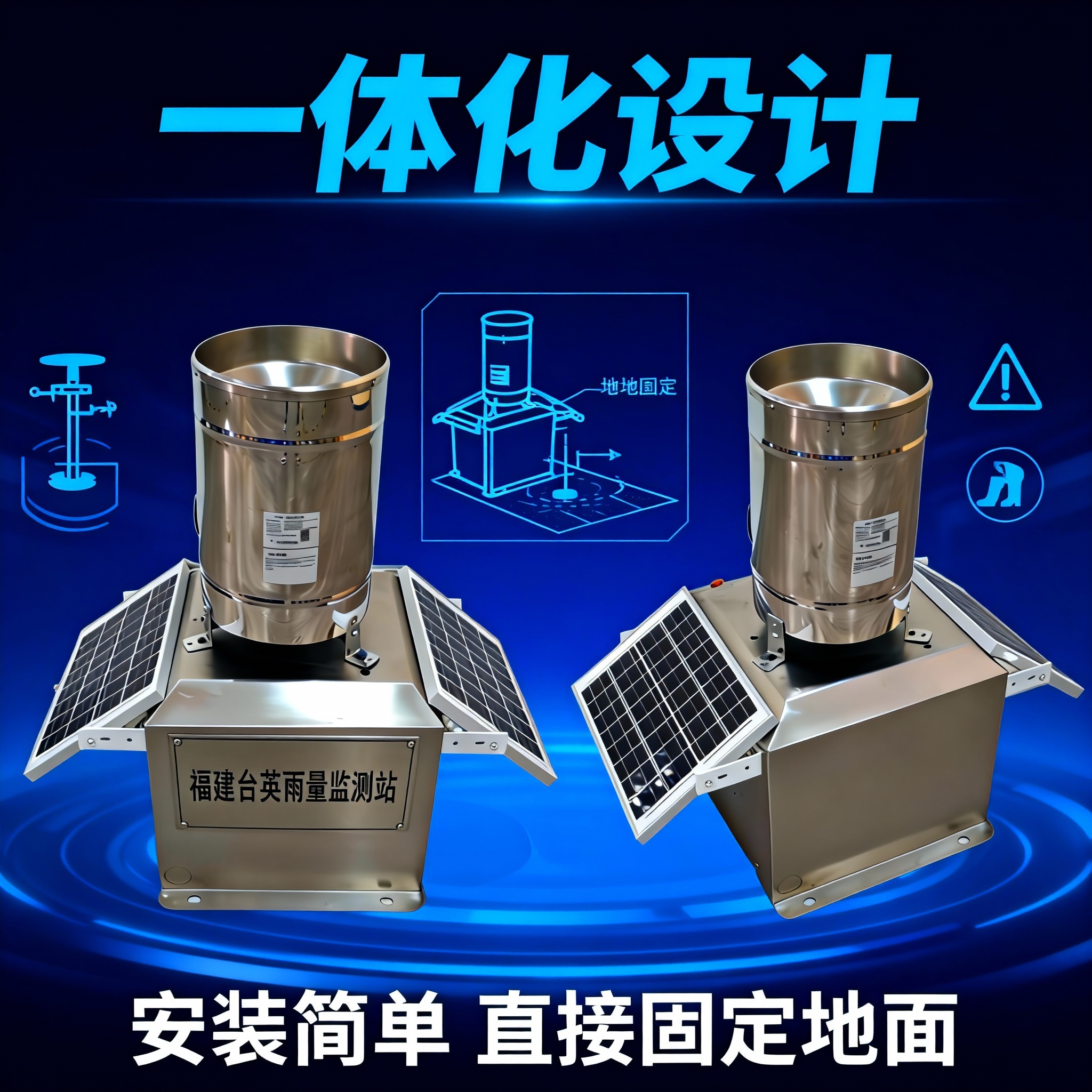 一体化雨量站 翻斗式雨量筒 太阳能4G无线 雨量计 雨量器,五金/工具,气象仪,淘宝优惠券,粉丝福利购,淘宝优惠卷