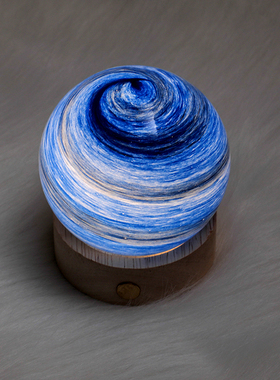 “还在偷偷的等宇宙晚安”星球小夜灯桌面摆件卧室氛围灯生日礼物