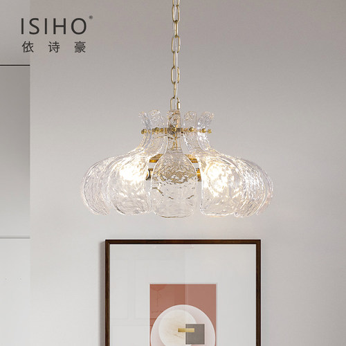 依诗豪复古餐厅灯法式后现代轻奢