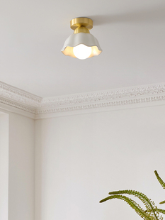 中世纪乳白色过道灯走廊灯斯堪 设计师宫殿流行入口 纳维亚简单