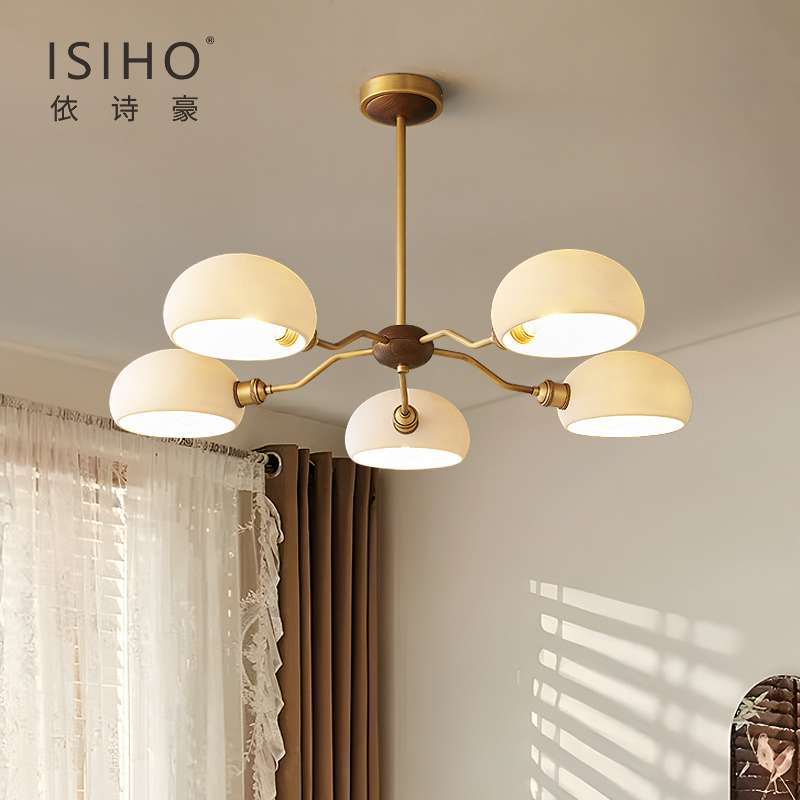 依诗豪黄铜白蜡木陶瓷典雅系列