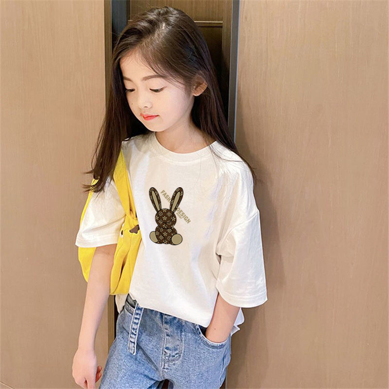 女童短袖t恤2026夏装新款韩版中大童洋气卡通百搭纯棉打底衫潮,童装/婴儿装/亲子装,T恤,淘宝优惠券,粉丝福利购,淘宝优惠卷