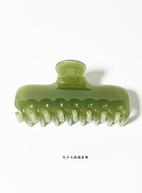 鲨鱼夹醋酸欧美风简约百搭