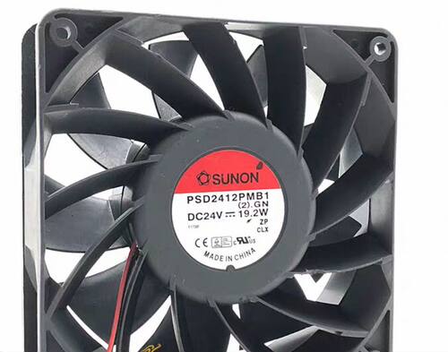 Sunon PSD2412PMB1 /B2 DC24V 19.2W 15W 2/3线变频器散热风扇