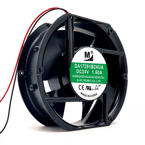 一盟DA17251B24UA DC 24V 1.50/1.30A 17251大风量变频器散热风扇