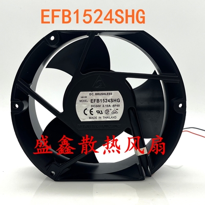 全新台达EFB1524SHG 24V 2.1A ABB变频器ACS510/550散热风扇17251