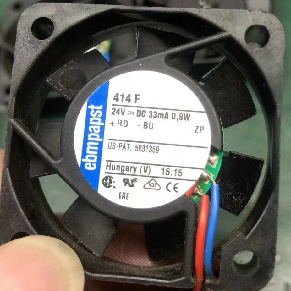 全新原装正品德国进口 4010 DC24V 414F 0.8W 变频器散热风扇风机