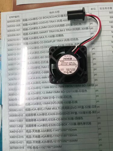 全新原装正品NMB 04020VA-24M-CL 24V变频器风机 发那科系统风扇