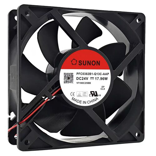 原装SUNON建准PFC0382B1-Q13C-AAP 12038 24V 17.96W变频散热风扇