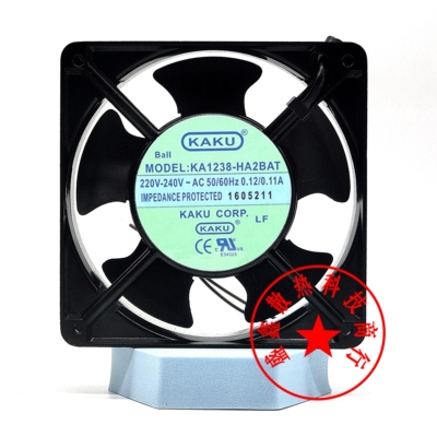 卡固KAKU KA1238HA2SAT/BAT KA1238HA2 0.11A 220V 12038散热风扇