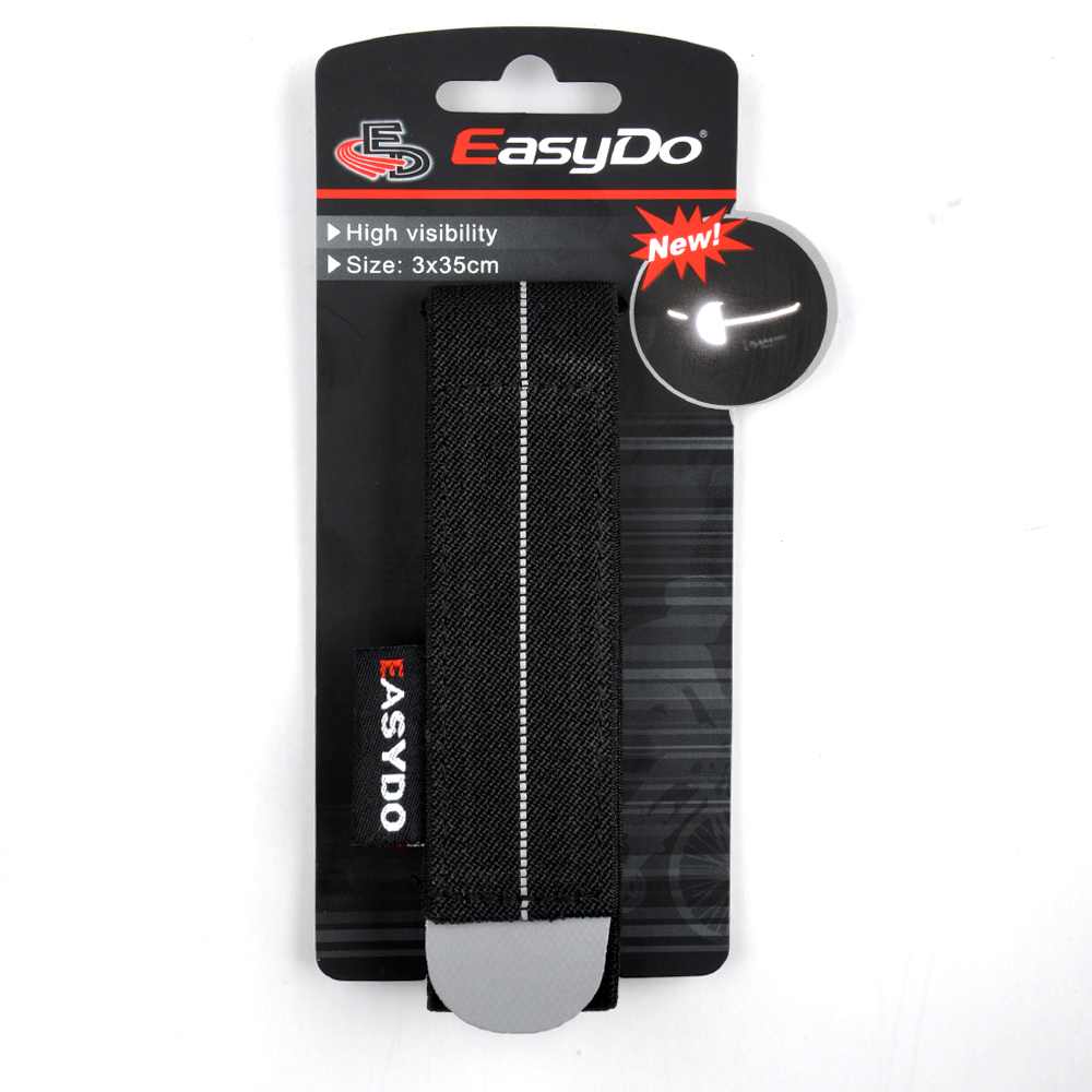 Easydo束裤带绑腿通用骑行反光