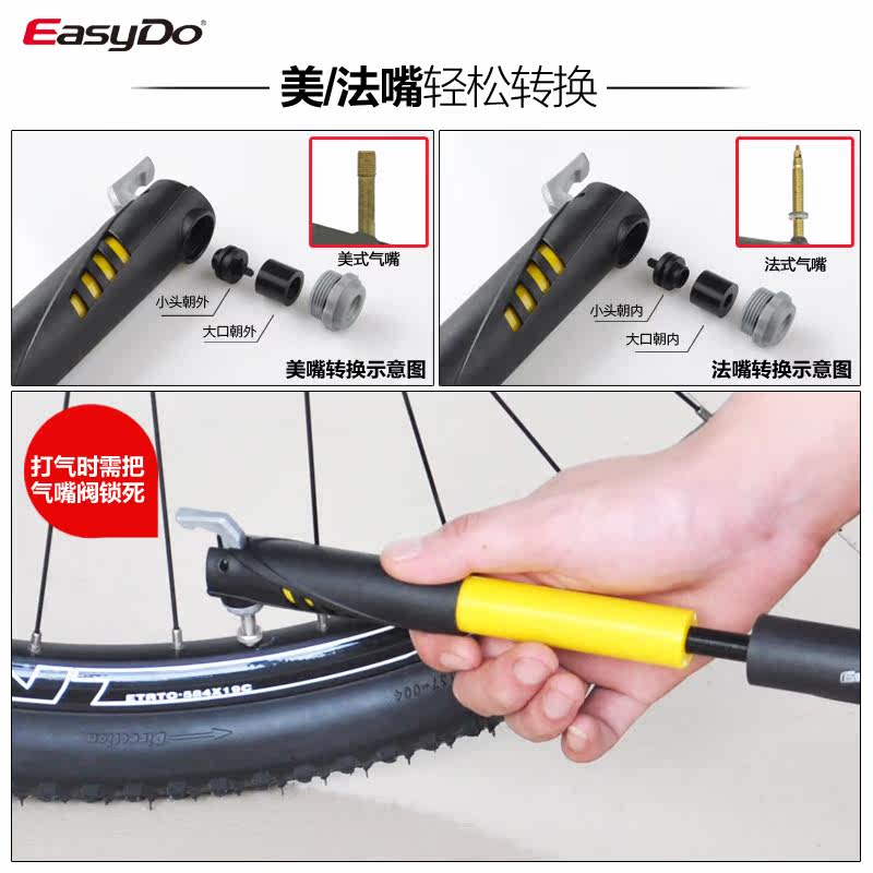 Pompe à vélo EASYDO - Ref 2387457 Image 4