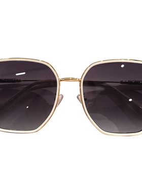 加大加宽大码多边形时尚墨镜遮脸