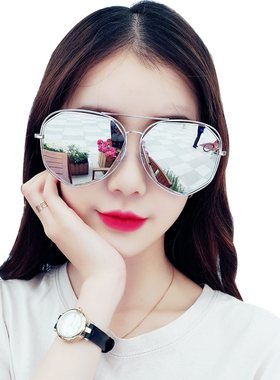 molgirl超大框显瘦圆脸太阳镜