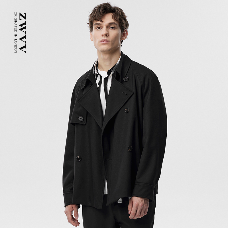 ZWVV设计短款秋季高级感风衣新款