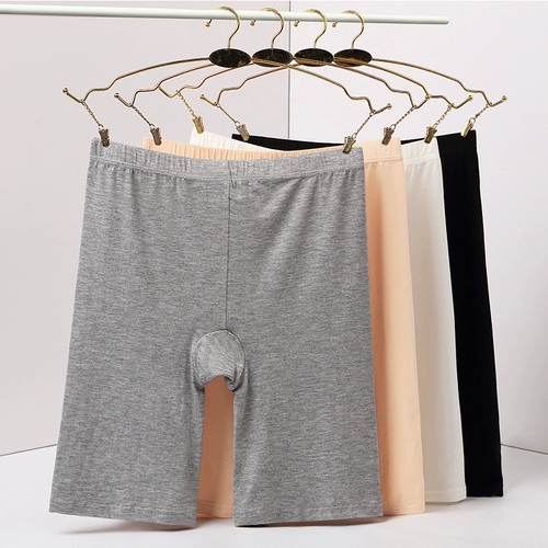 Летние безопасные штаны, нижнее белье, кружевная ткань, защитное белье, шорты, большой размер