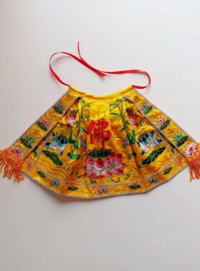 佛像披风观音菩萨神明衣莲花