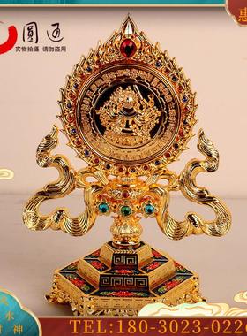 传佛具用品准提镜摆件密宗法器准提佛母菩萨镜子宝镜家用【议价】