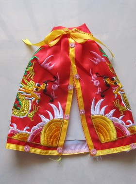 五营将军披风神明衣红色龙袍衣服