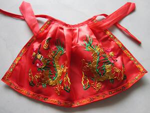 佛像披风 红色财神披风 财神爷佛衣服 关公披风 文财神披肩斗篷