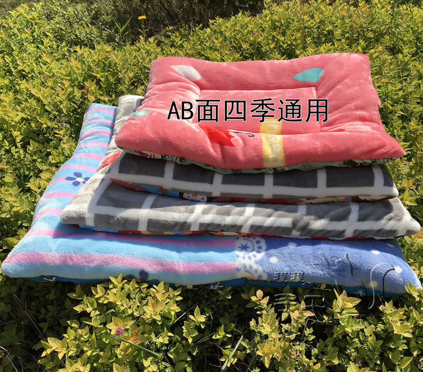 手工宠物垫子狗狗毛毯帆布珊瑚绒双面猫床四季包邮狗窝可定做,宠物/宠物食品及用品,猫狗垫子,淘宝优惠券,粉丝福利购,淘宝优惠卷