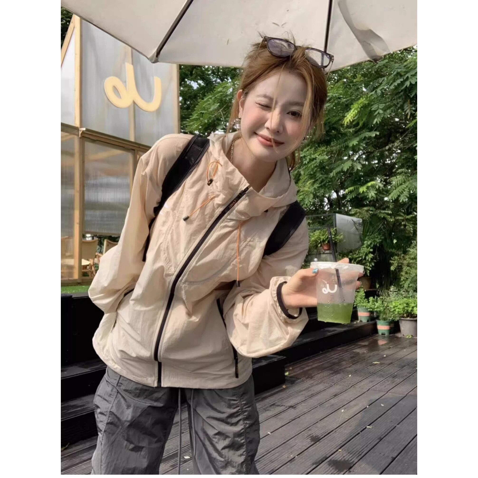 夏季薄款冰丝透气宽松大码小个子防晒衣外套女百搭洋气空调罩衫潮