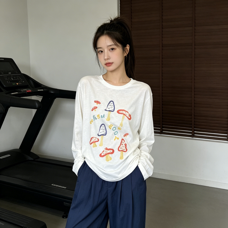 夏季慵懒风薄款冰丝透气宽松大码小个子网纱长袖防晒T恤罩衫女潮