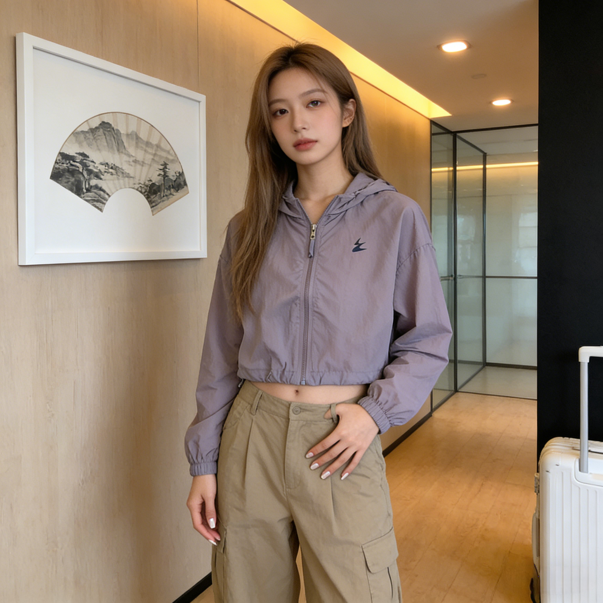 透气防晒衣女不闷汗不粘肤冰丝材质夏天穿也清爽舒适的空调外套女