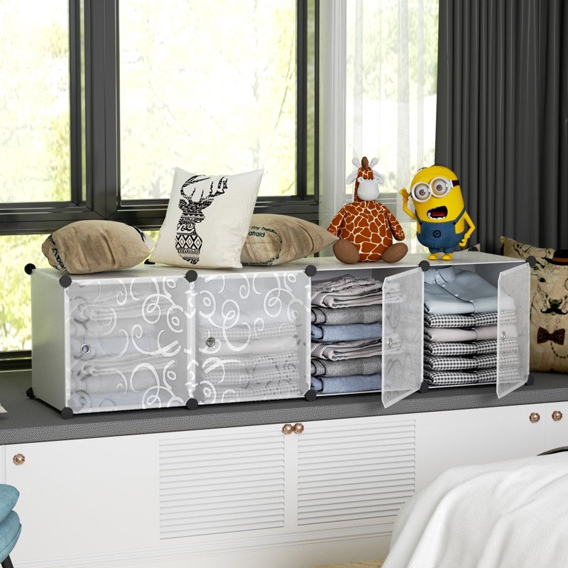 窄柜子长条靠墙飘窗台上的置物架自由组合卧室低储物柜收纳柜塑料在类目 住宅家具, 柜类, 飘窗柜中 - 来自Buy2taobao.com提供专业的淘宝代购服务