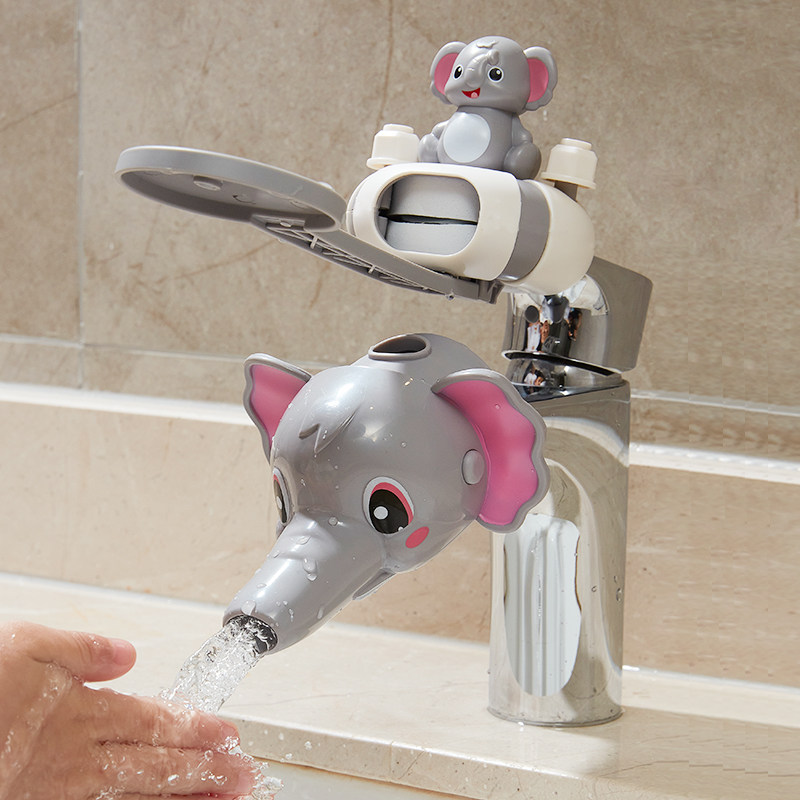 水龙头延伸器儿童硅胶开关导水槽图片