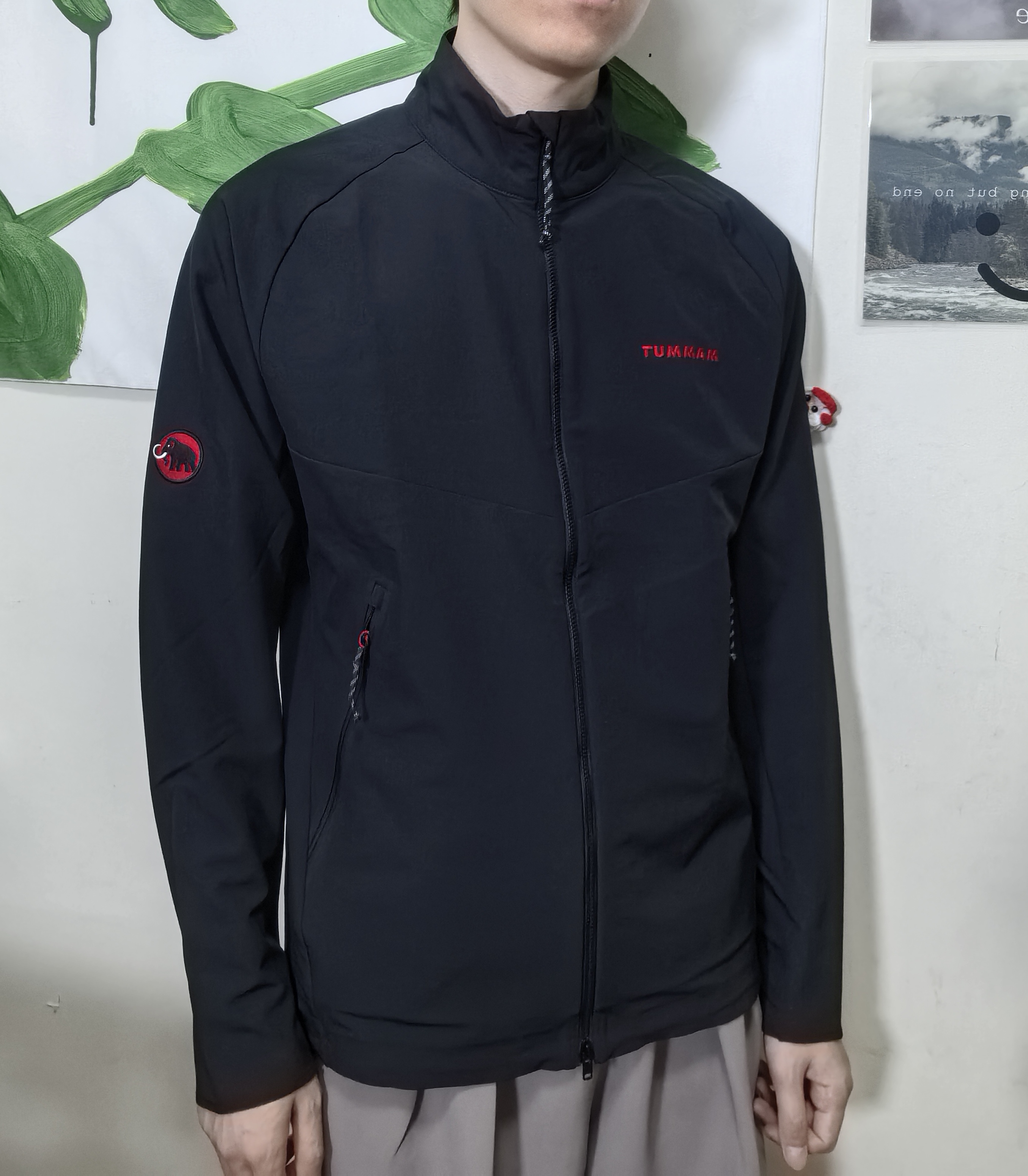 日淘现货猛犸象macun2.0软壳衣红标立领亚洲版1011-03050