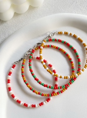 手链手链小众串珠原创