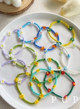 手工手链串珠泫雅风通用