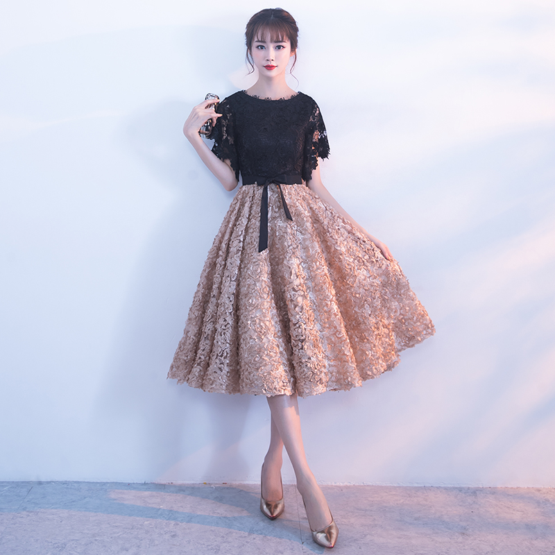 小晚礼服女2021新款宴会生日派对