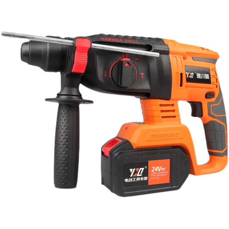 无刷充电式电锤电镐三用重型混凝土F锂电池无线工业大功率冲击电