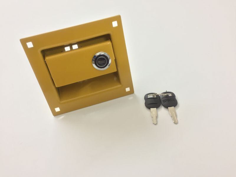 挖掘机配件卡特306D/307D/307C/308后盖锁引擎盖锁机盖锁后备箱锁