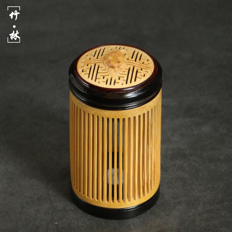 精品纯手工精工制作蛐蛐罐老玉竹