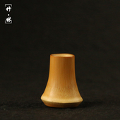 精品纯手工制作天然异形筇竹小香插表面纯手工精磨玉竹小香具香炉