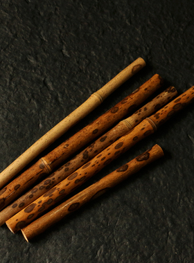 纯手工制作天然梅鹿竹花纹原材料