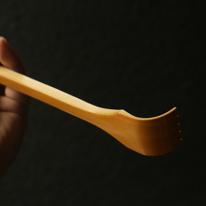 纯手工精磨天然老玉竹痒痒挠把件