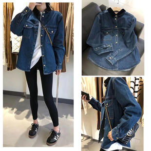 宽松休闲牛仔外套 MILANO翻领工装 孙燕姿同款 国内现货BLAZE