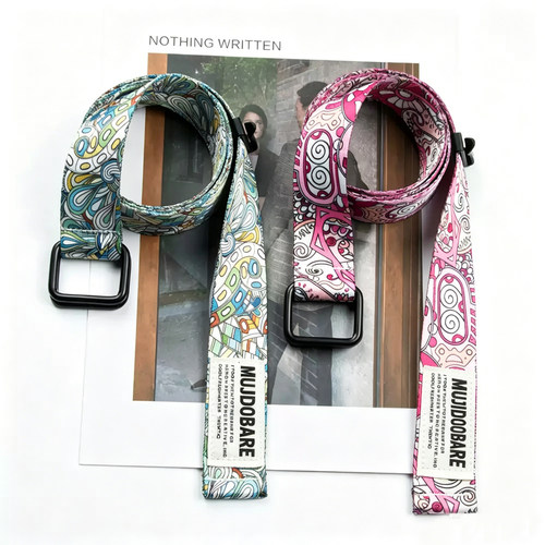 男女潮流帆布金属ins风印花