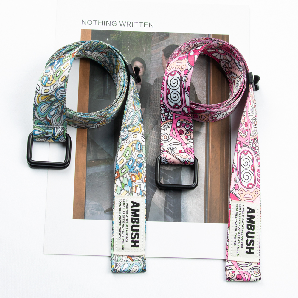 男女潮流帆布金属ins风印花