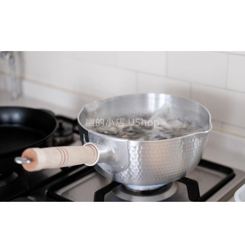 UShop日本中尾nakao加厚铝制雪平锅汤锅出汁煮物日本料理 N24 N41