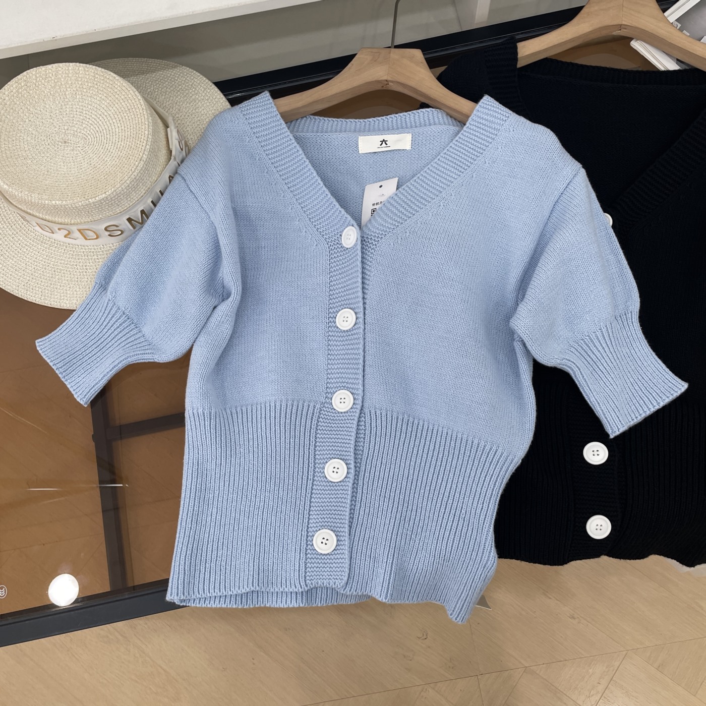 针织衫纯色圆领修身小众开衫长袖时尚新款秋季上衣 I#30