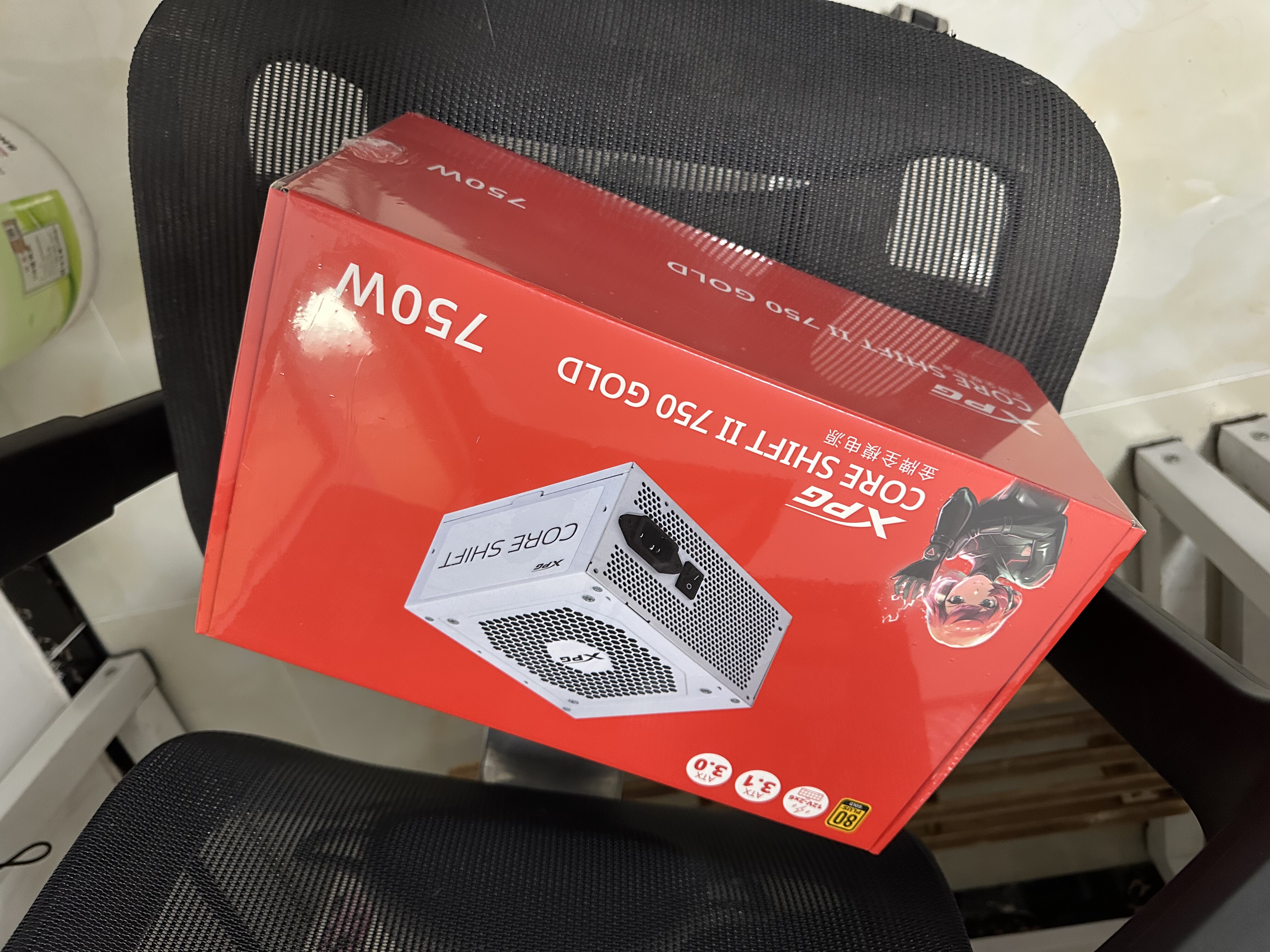 全新 威刚 魔核II代 750w 金牌全模组 白色电源