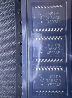 NSIP83086C-DSWTR SOIC-20 收发器芯片电源管理 丝印 NSIP83086CD