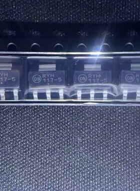 NCP1117ST50T3G SOT-223 线性稳压器LDO 丝印117-5 全新原装正品