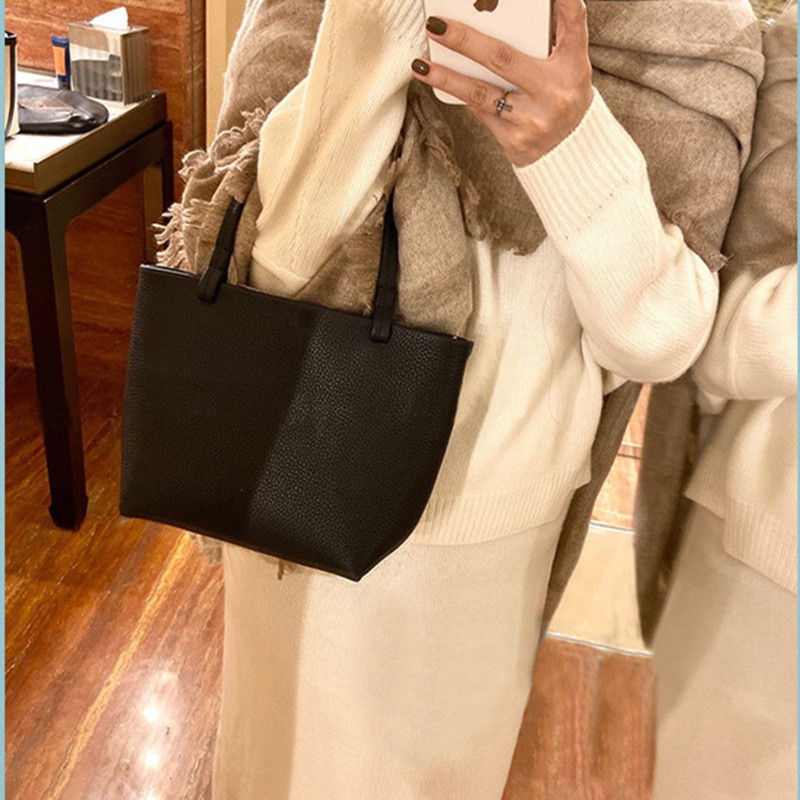 自制超纤托特韩国设计百搭简约
