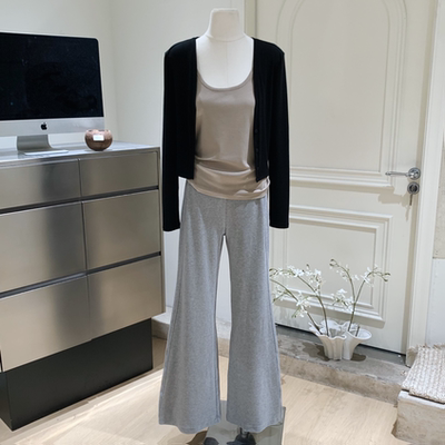 【多人推荐】同款灰色休闲裤女